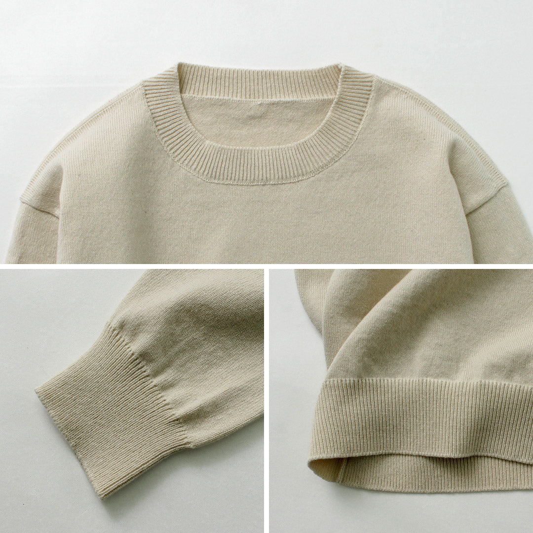 YONETOMI NEW BASIC / Jersey Rígido de Punto Cashmere