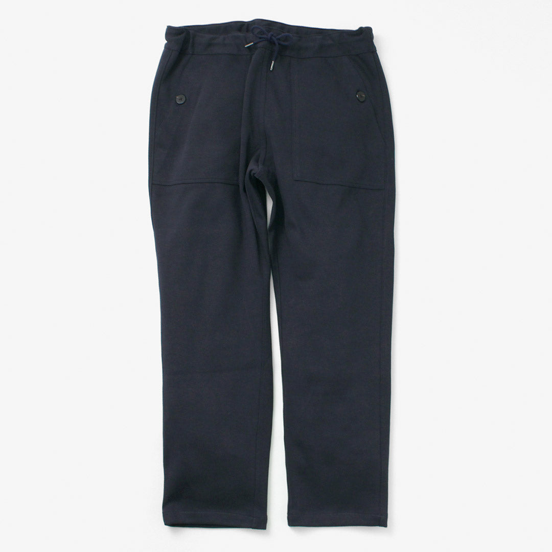 Re fait à Tokyo Japan / Cotton Jersey Pantalon relaxant pantalon facile