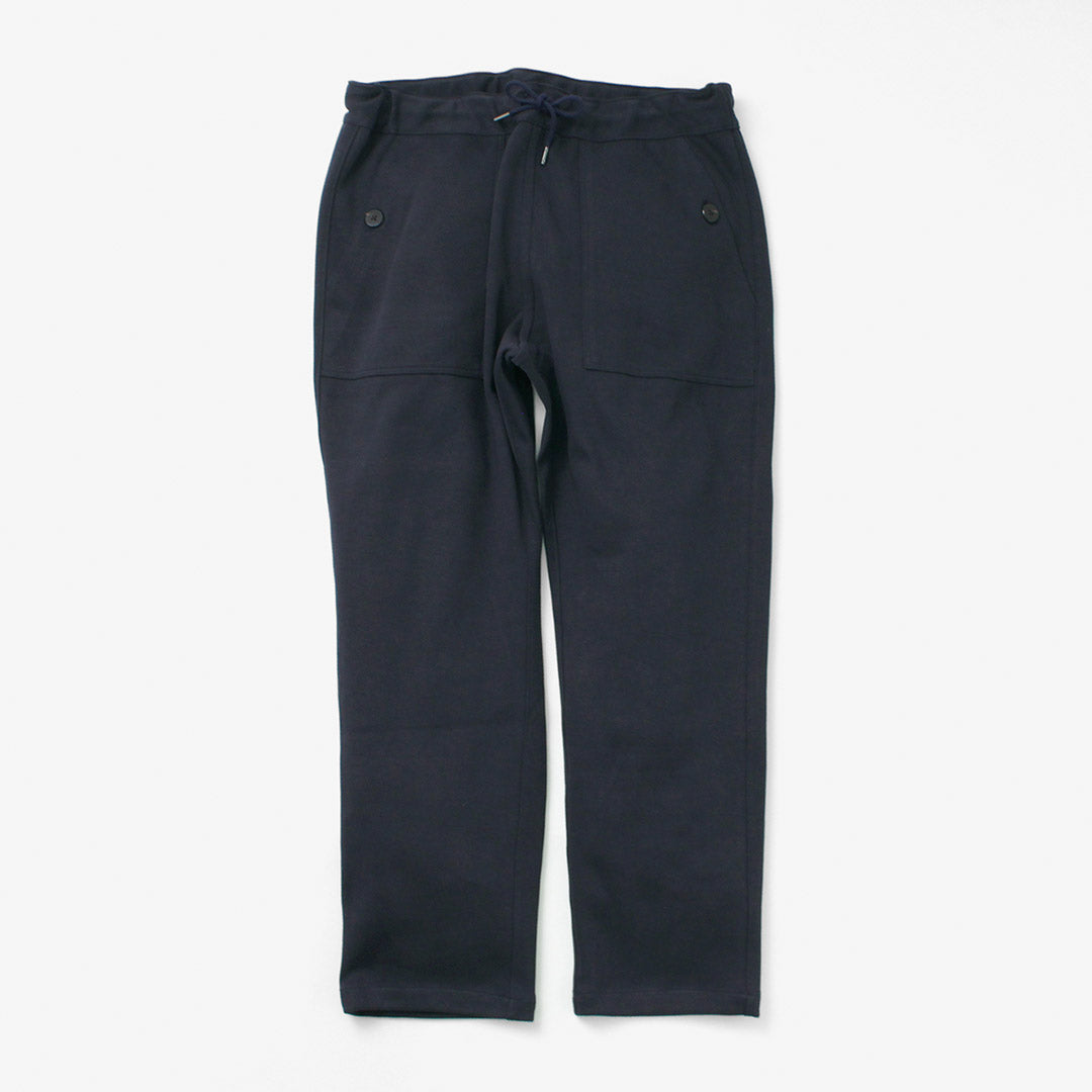 Re fait à Tokyo Japan / Cotton Jersey Pantalon relaxant pantalon facile