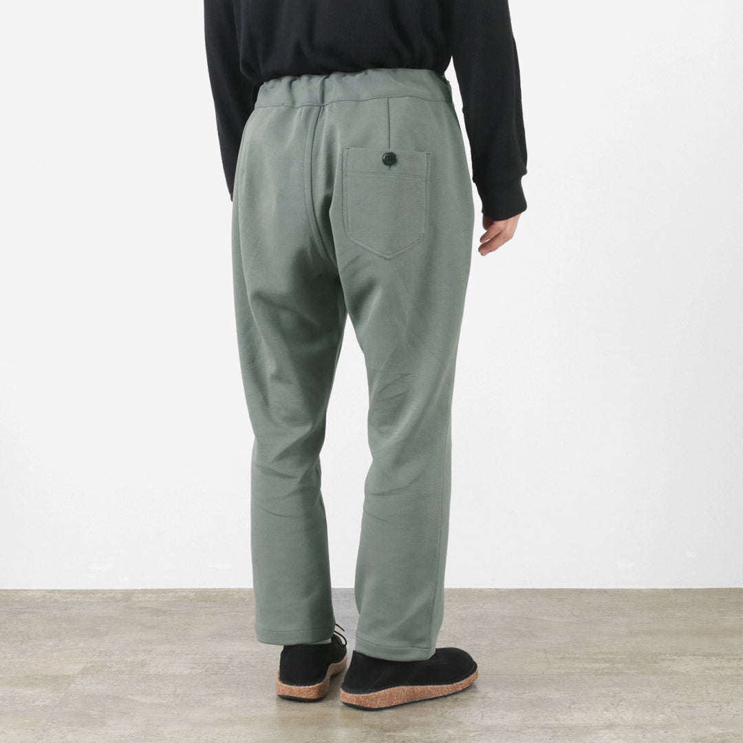 Re fait à Tokyo Japan / Cotton Jersey Pantalon relaxant pantalon facile