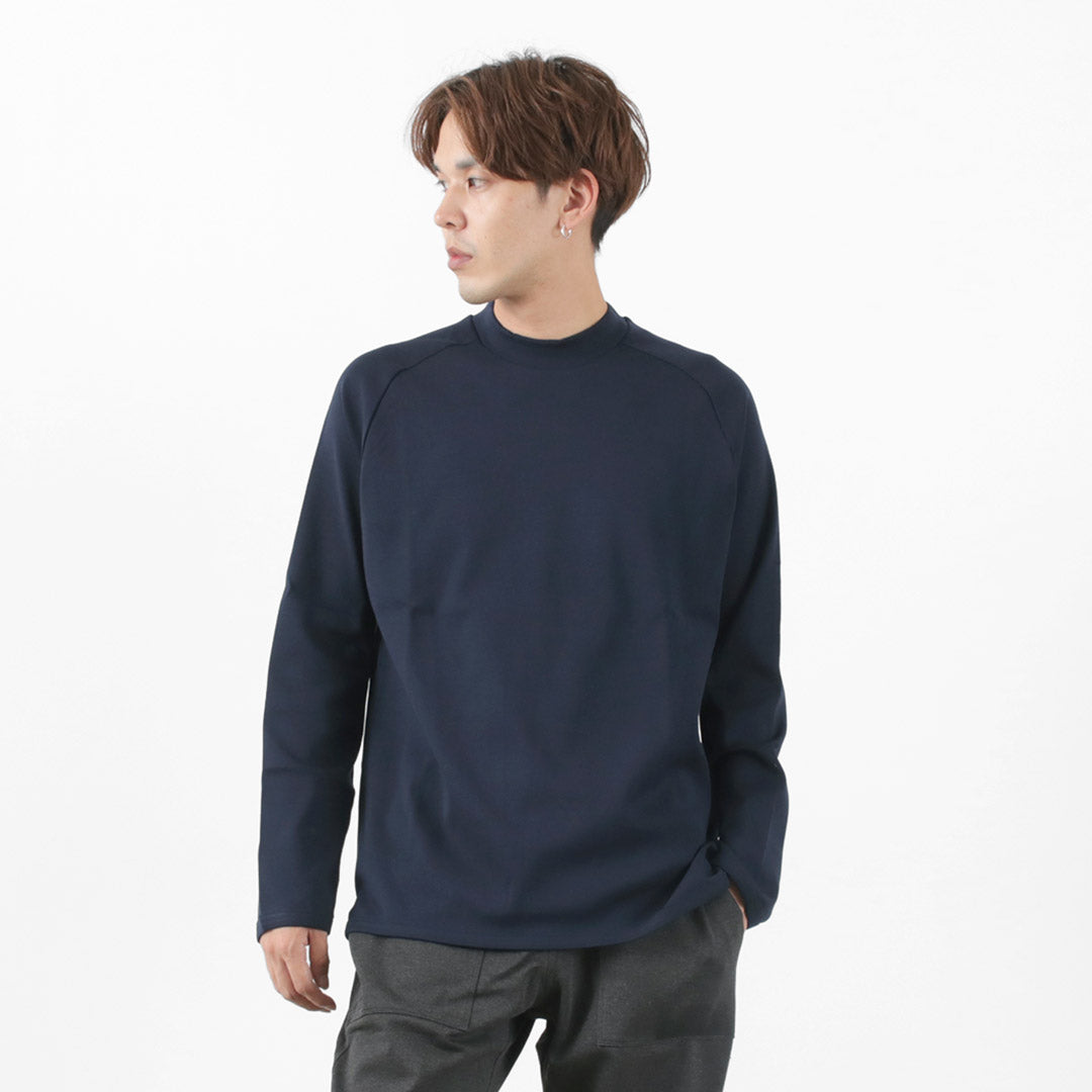 RE MADE IN TOKYO JAPAN / Perfect Inner Giza Mock Neck Long Sleeve T-Shirt