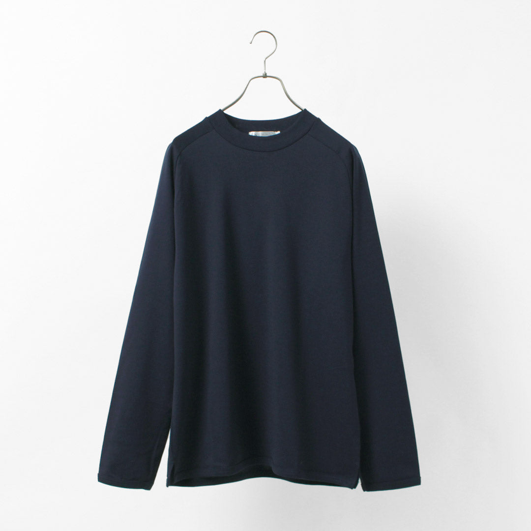 RE MADE IN TOKYO JAPAN / Perfect Inner Giza Mock Neck Long Sleeve T-Shirt