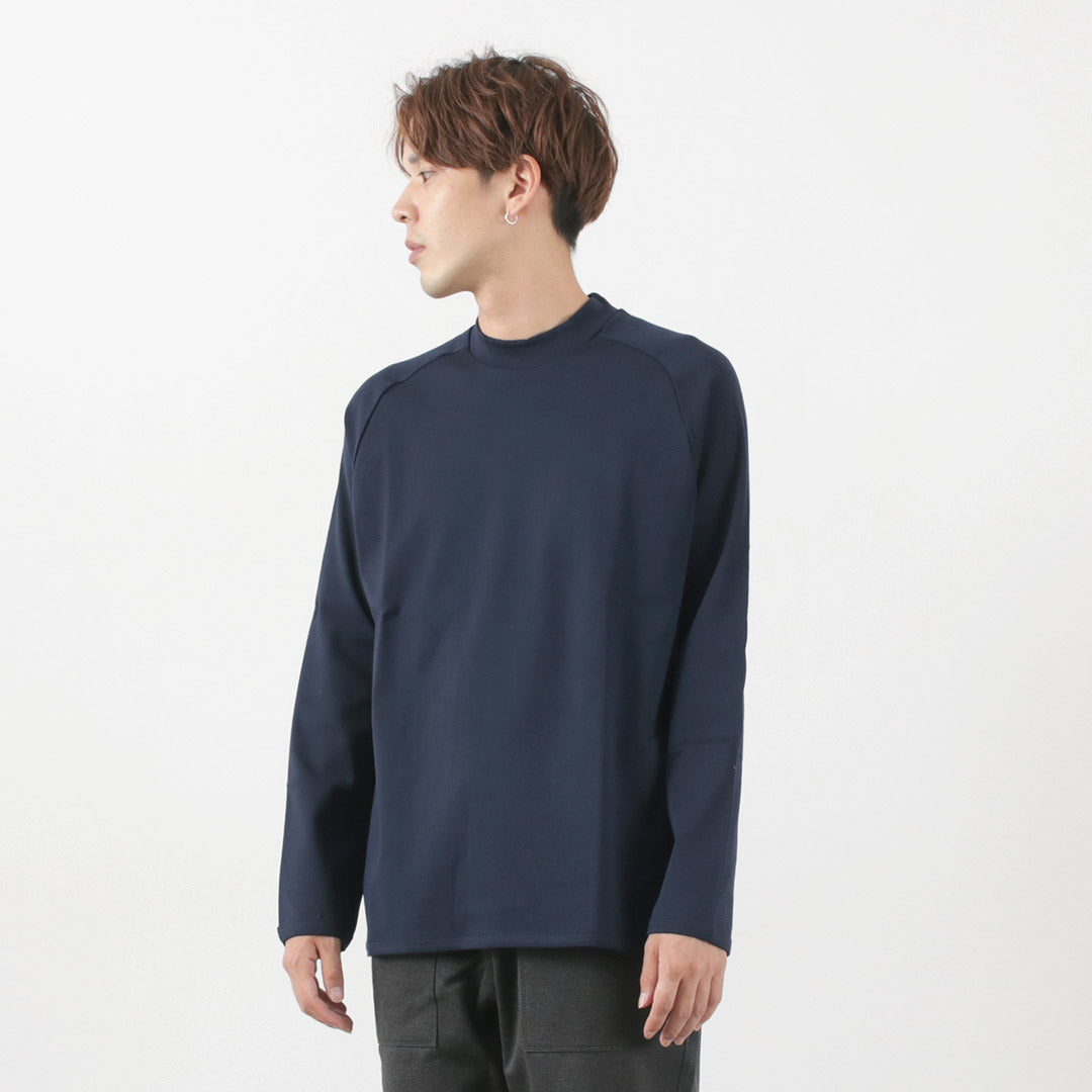 RE MADE IN TOKYO JAPAN / Perfect Inner Giza Mock Neck Long Sleeve T-Shirt