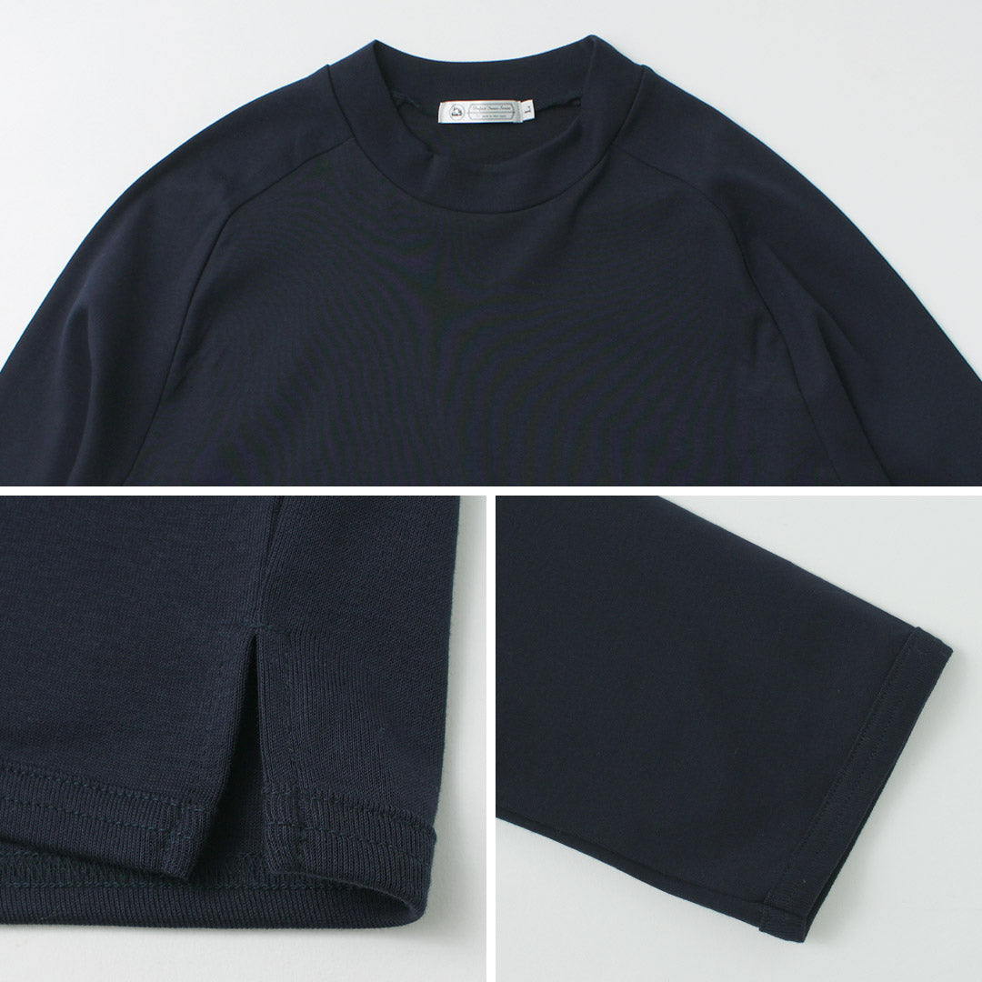 RE MADE IN TOKYO JAPAN / Perfect Inner Giza Mock Neck Long Sleeve T-Shirt