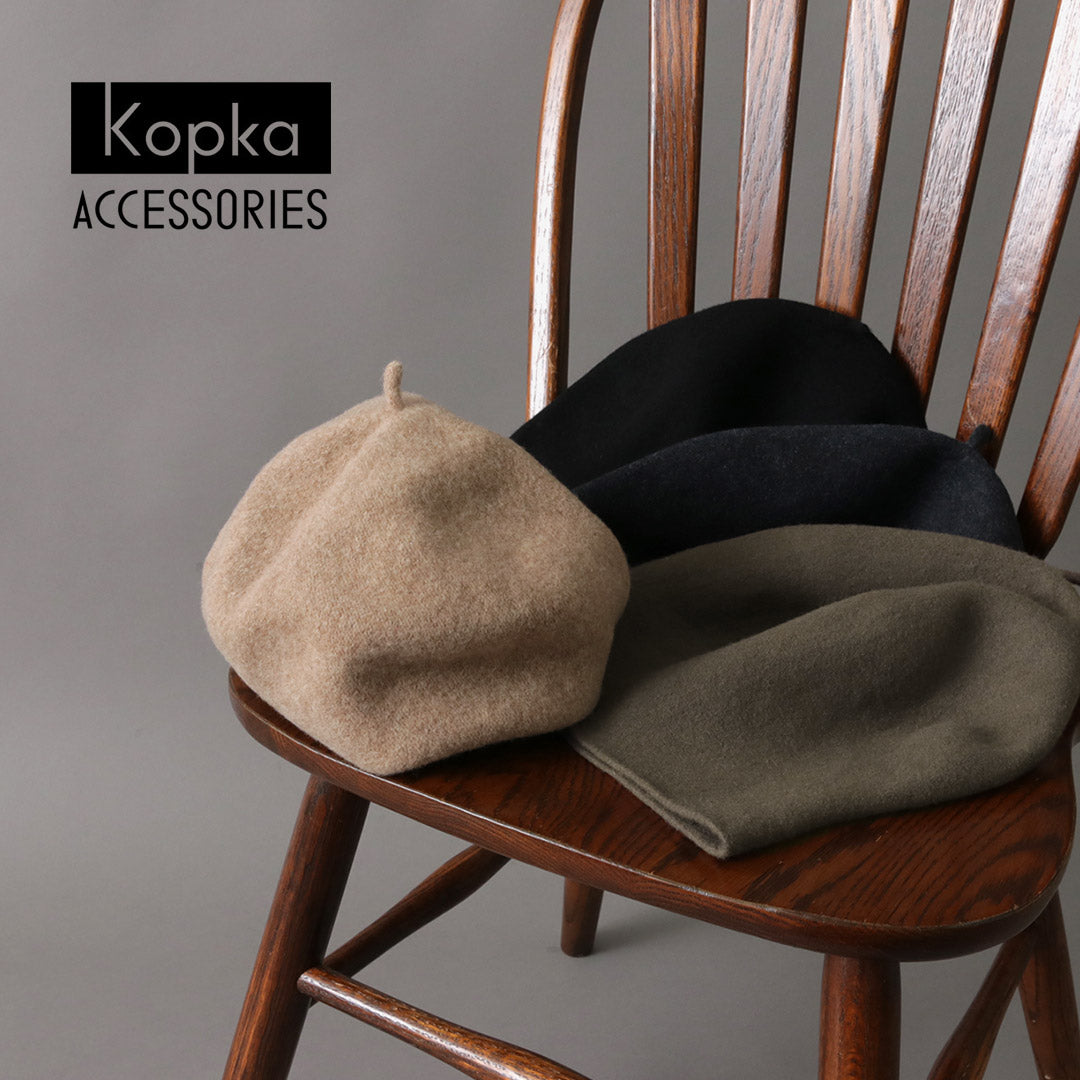 Kopka / Pure Merino Roll Up Beret