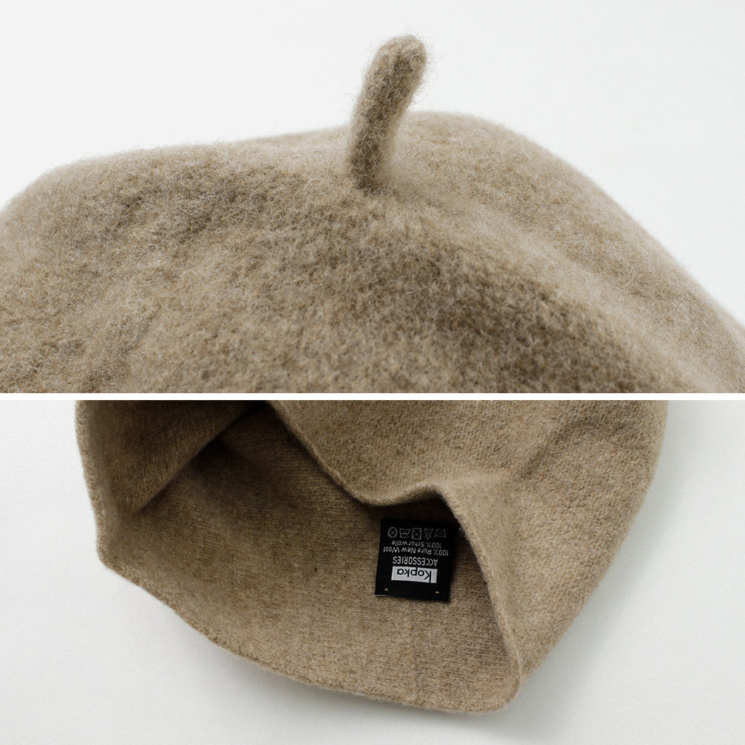 KOPKA / Pure Merino Roll Up Beret