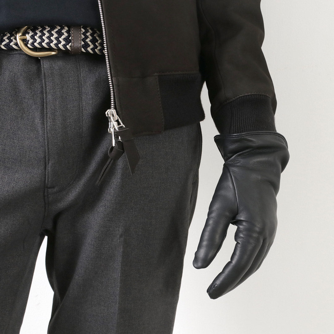 DENTS / Bisley / Cashmere-lined leather gloves