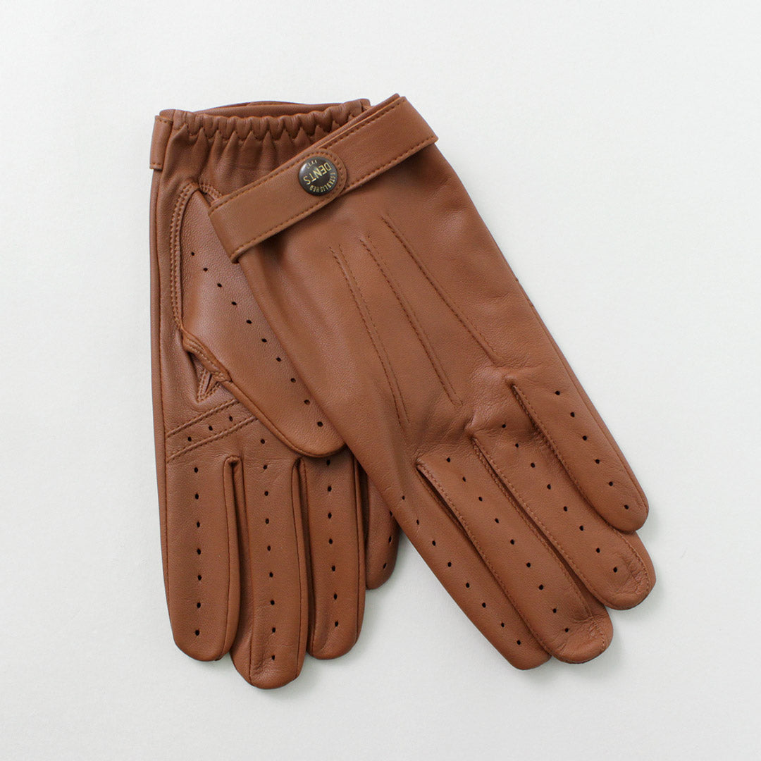 DENTS / Fleming / Perforated leather gloves