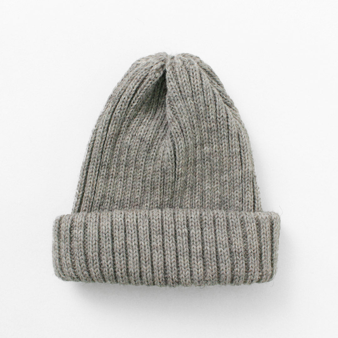 HIGHLAND 2000 / British Wool 2x1 Rib Bobby Cap