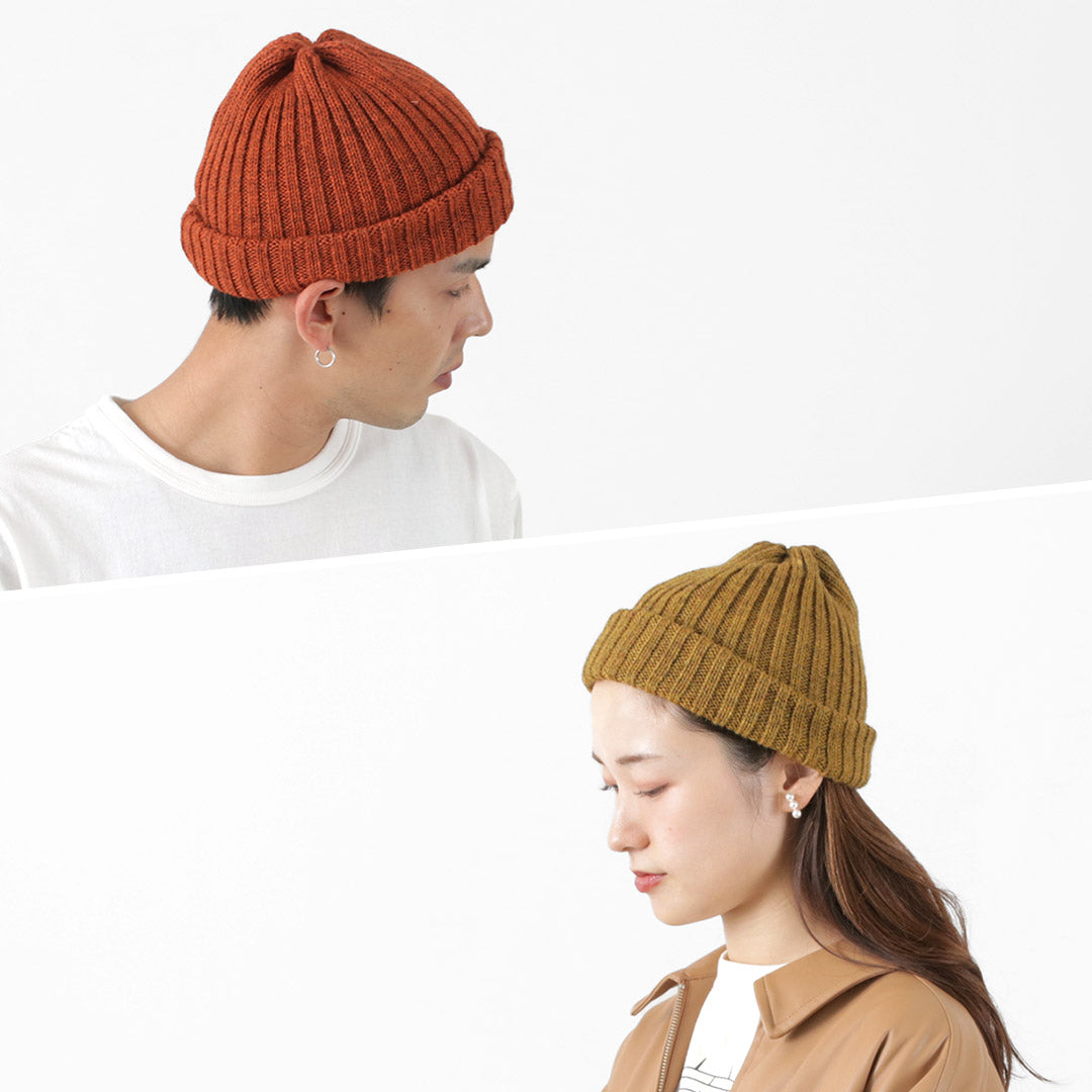 Highland 2000 / British Wool 2x1 Rib Bobby Cap