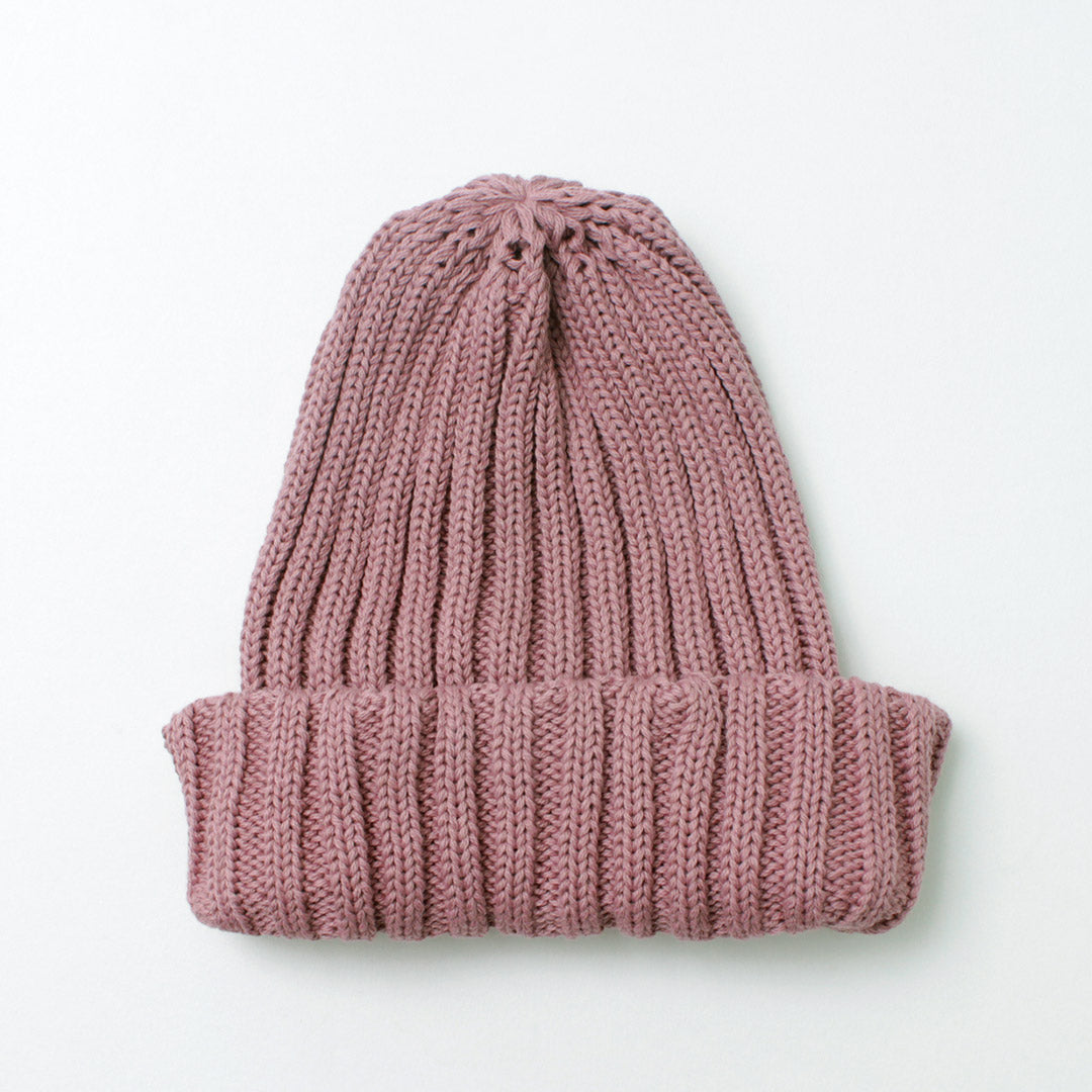 HIGHLAND 2000 / Cotton 2×2 ribbed bobby cap