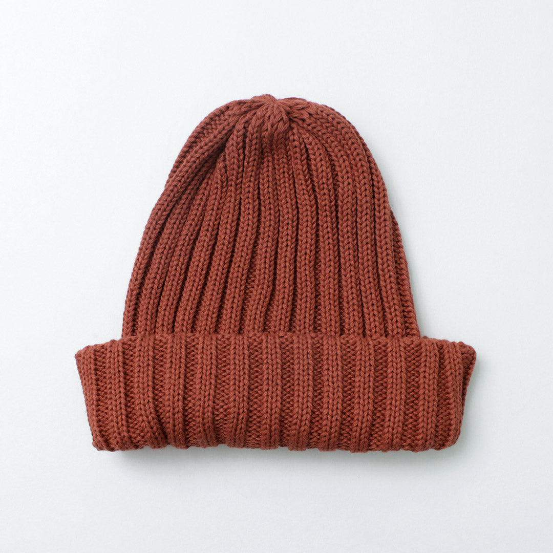 HIGHLAND 2000 / Cotton 2×2 ribbed bobby cap