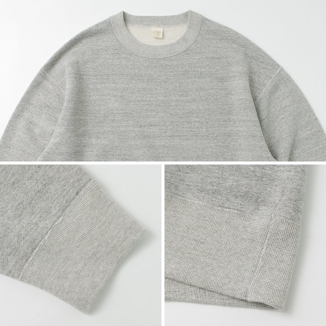 Barns / Loopwheel Wide Crew Sweatshirt