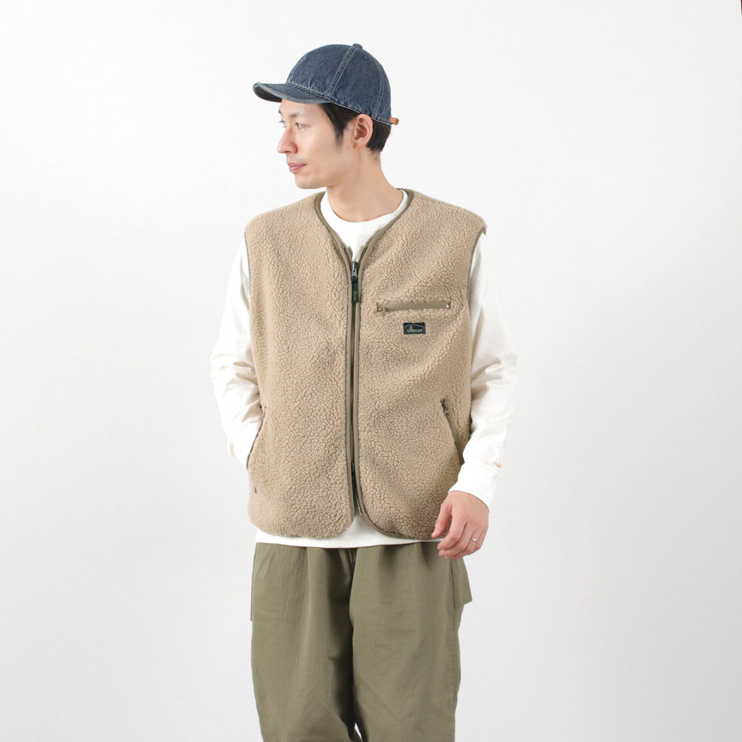 GOHEMP / Brown Lodge Vest