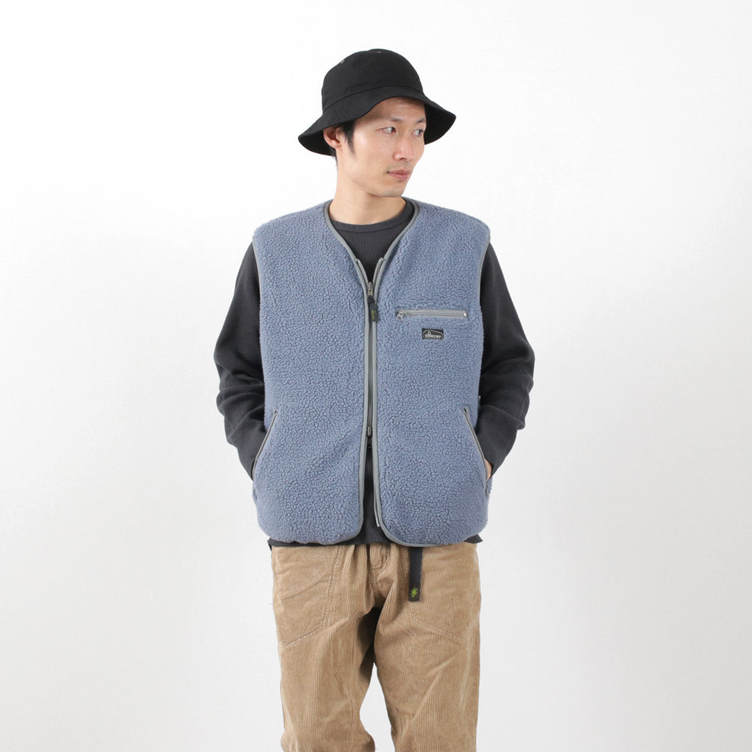 Gilet gohemp / brun lodge