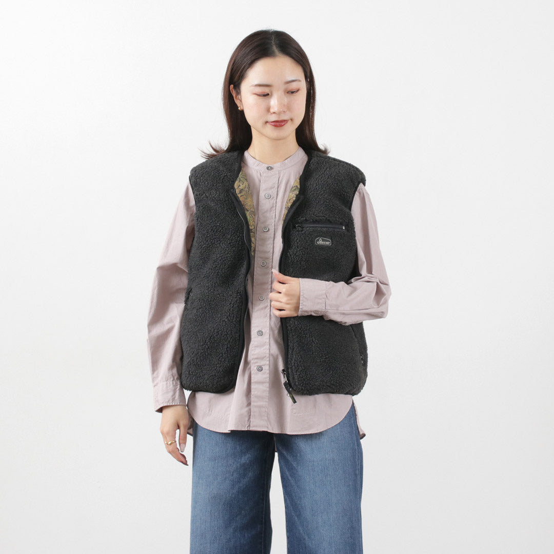 Gilet gohemp / brun lodge