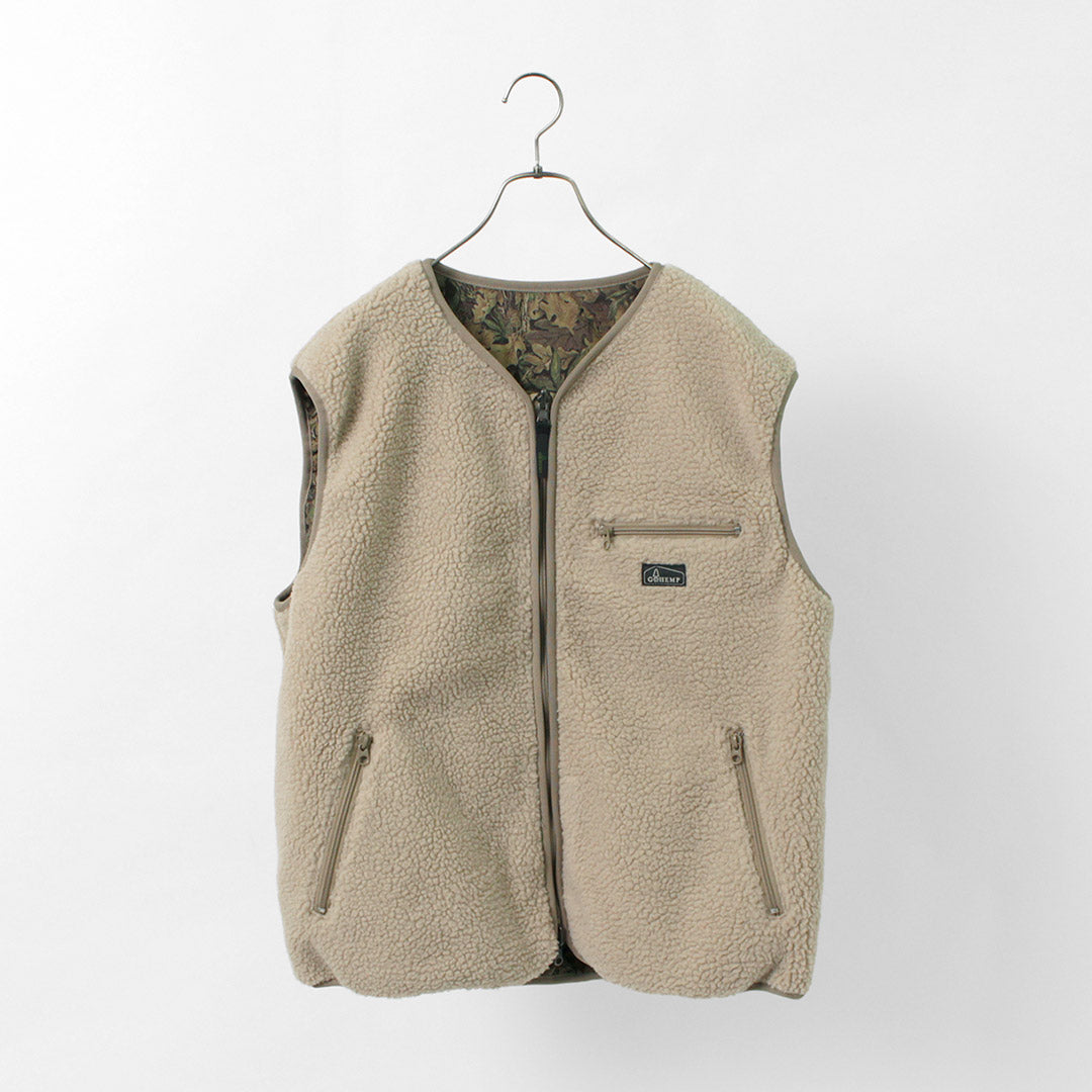 Gilet gohemp / brun lodge