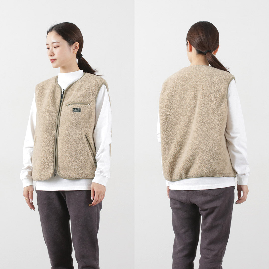 Gilet gohemp / brun lodge