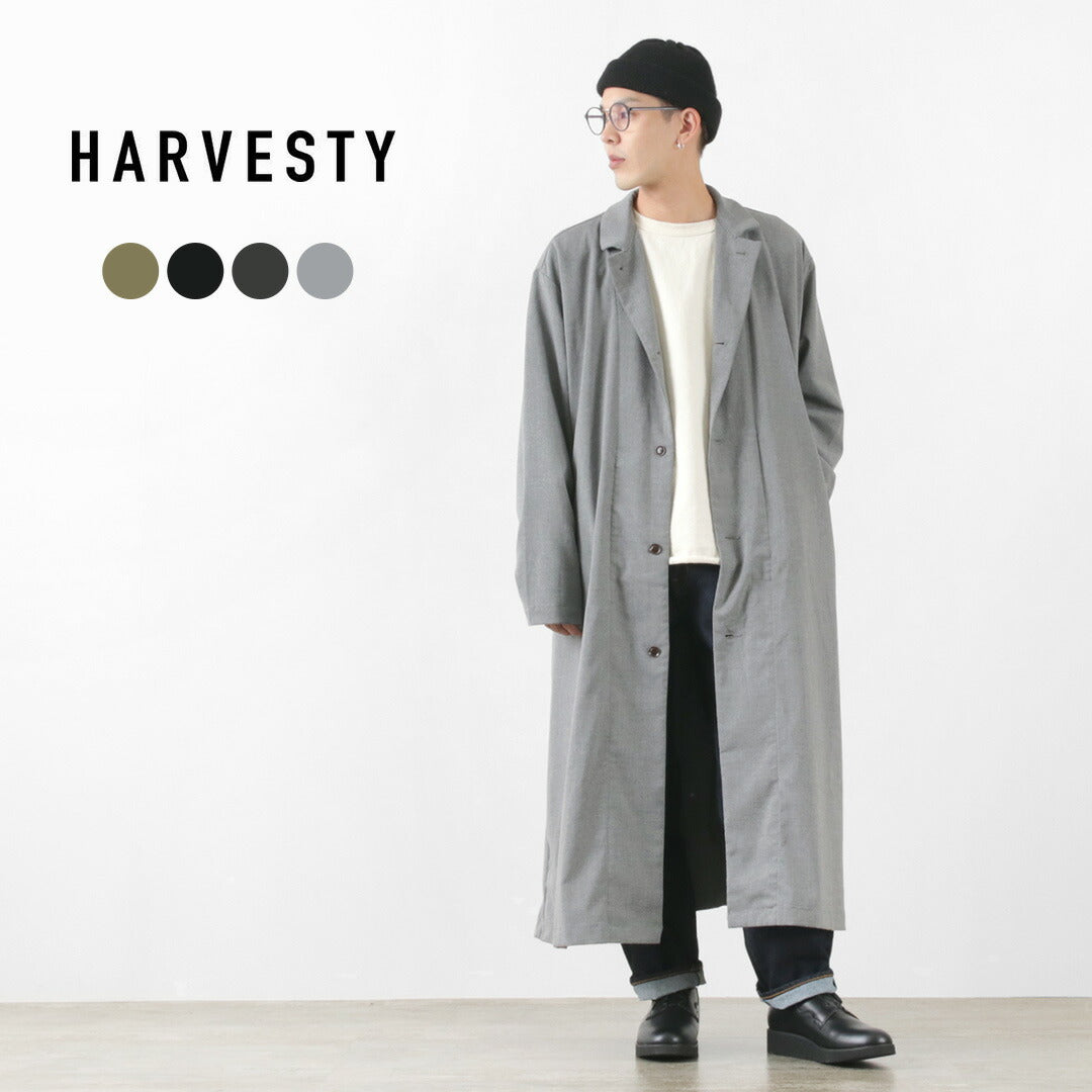 HARVESTY / Overcoat Long coat