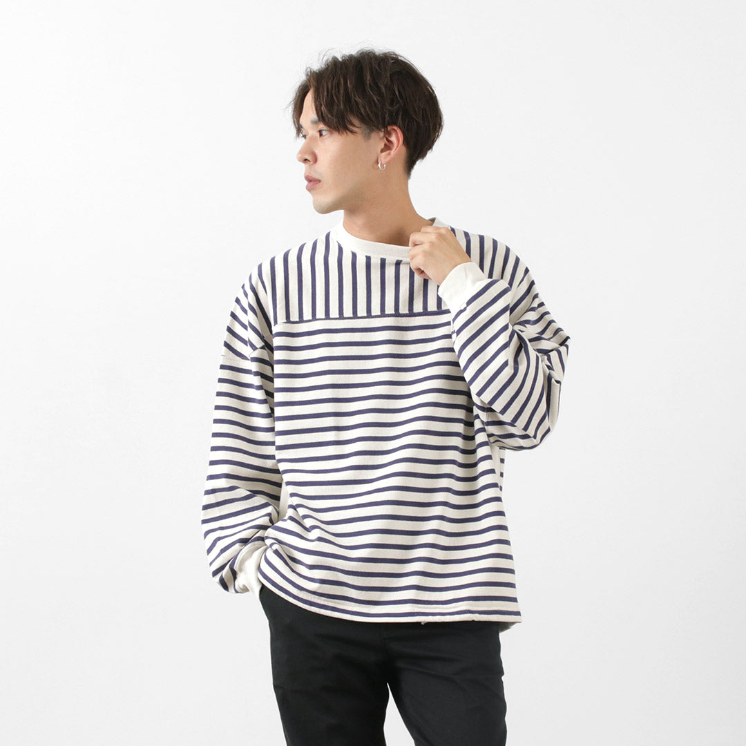 Remi Relief / 16/2 Stripe Football Long t