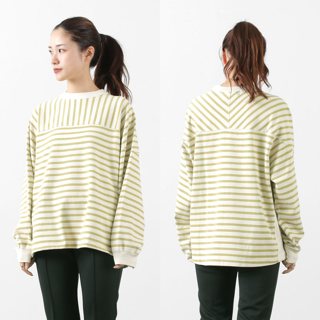 Remi Relief / 16/2 Stripe Football Long t