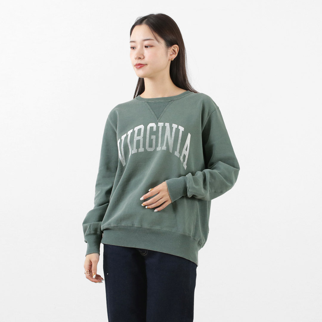 REMI RELIEF / SP processed back pile crew (VIRGINIA) Sweatshirt