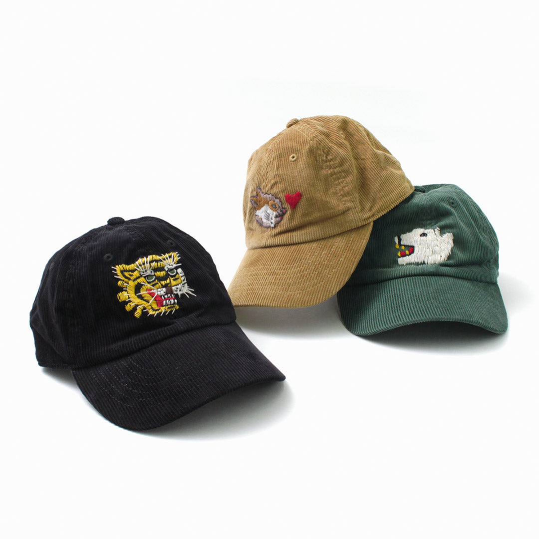 LET’S 功夫 / Corduroy kung fu cap