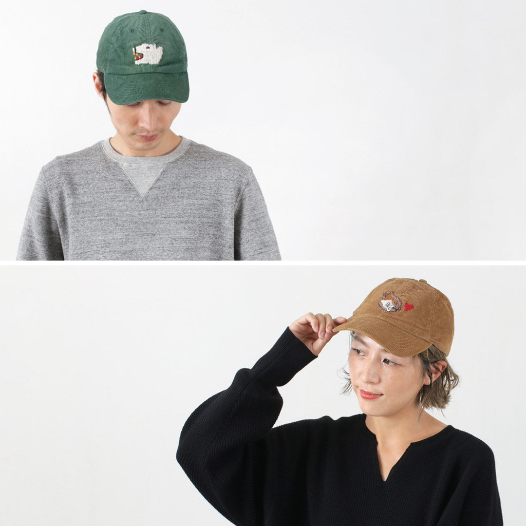 LET’S 功夫 / Corduroy kung fu cap