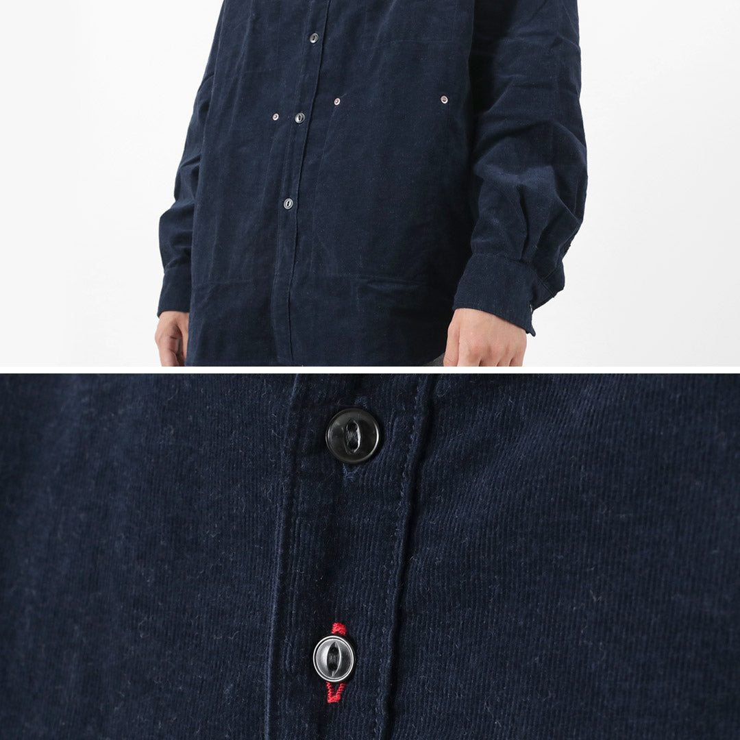 FOB FACTORY / F3482 CORDUROY BALL SHIRT