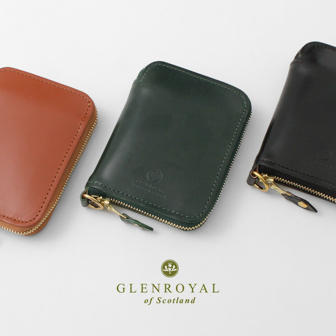 GLENROYAL / Around Zip Small Wallet