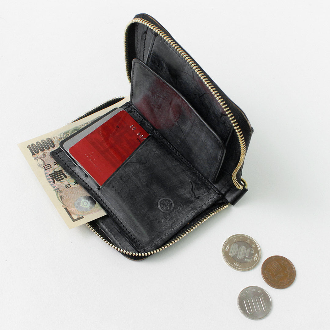 GLENROYAL / Around Zip Small Wallet