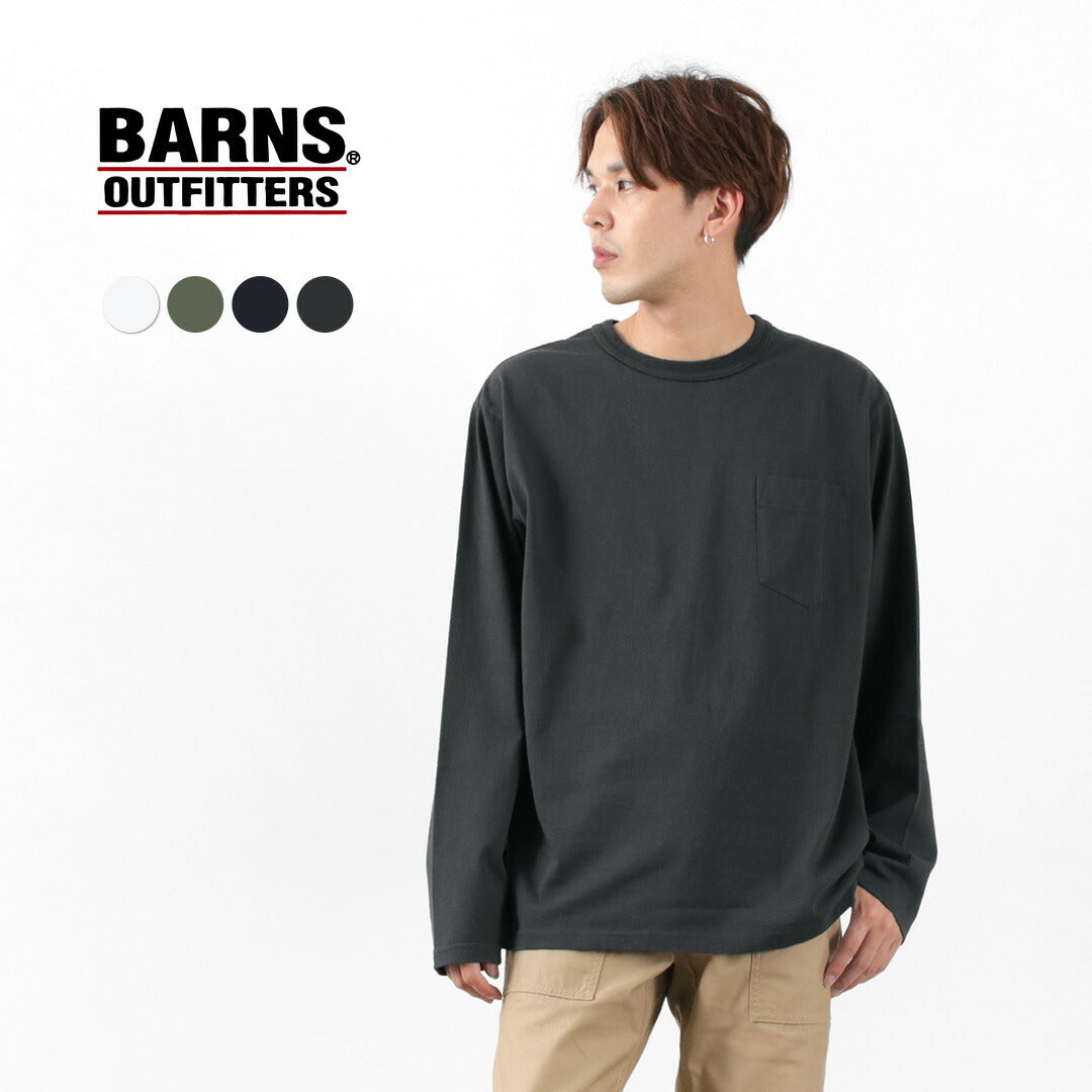 BARNS / TOUGH-NECK Long Sleeve T-Shirt