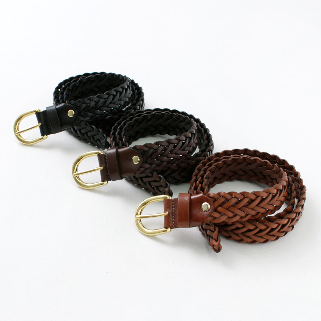 Pitti Pelle / Mesh Leather Belt 30 mm Largeur