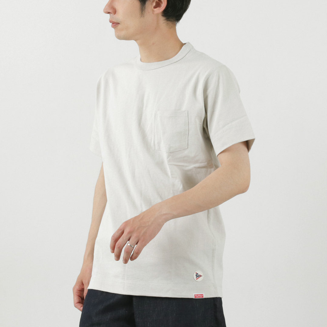 FELCO × HEALTH KNIT / Crew Neck Pocket Tee