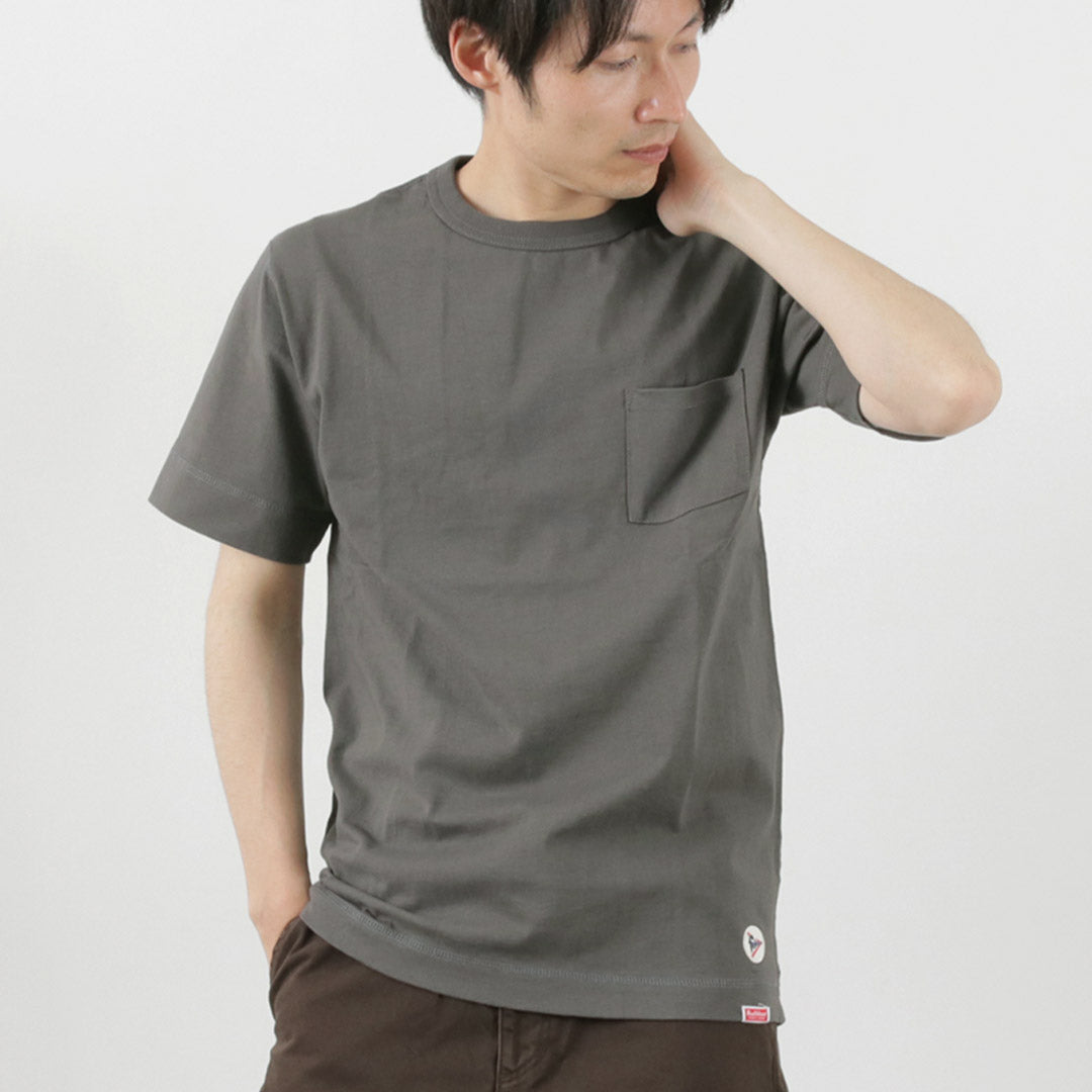 FELCO × HEALTH KNIT / Crew Neck Pocket Tee