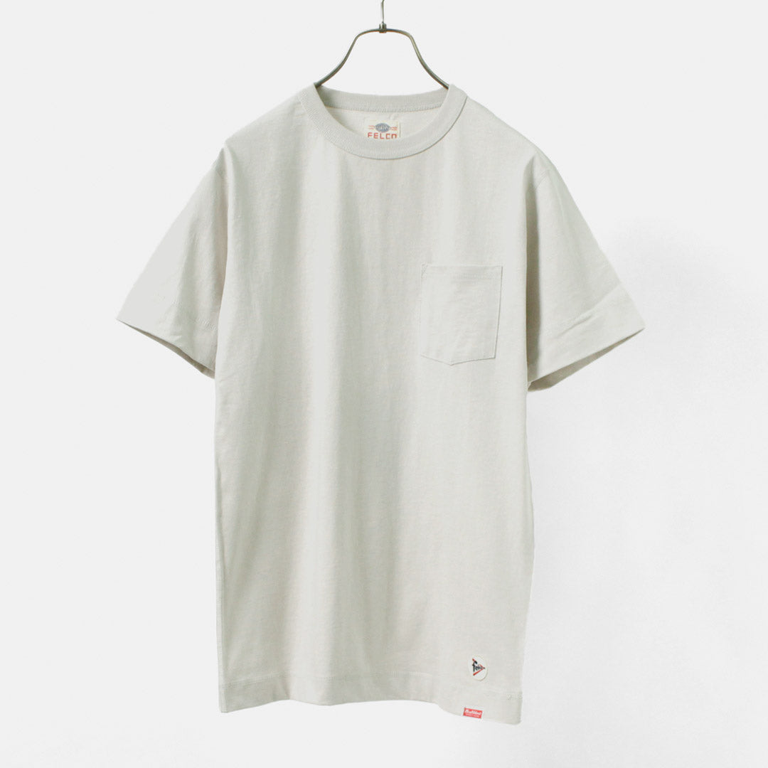 Felco × Health Knit / Crew Neck Pocket Tee