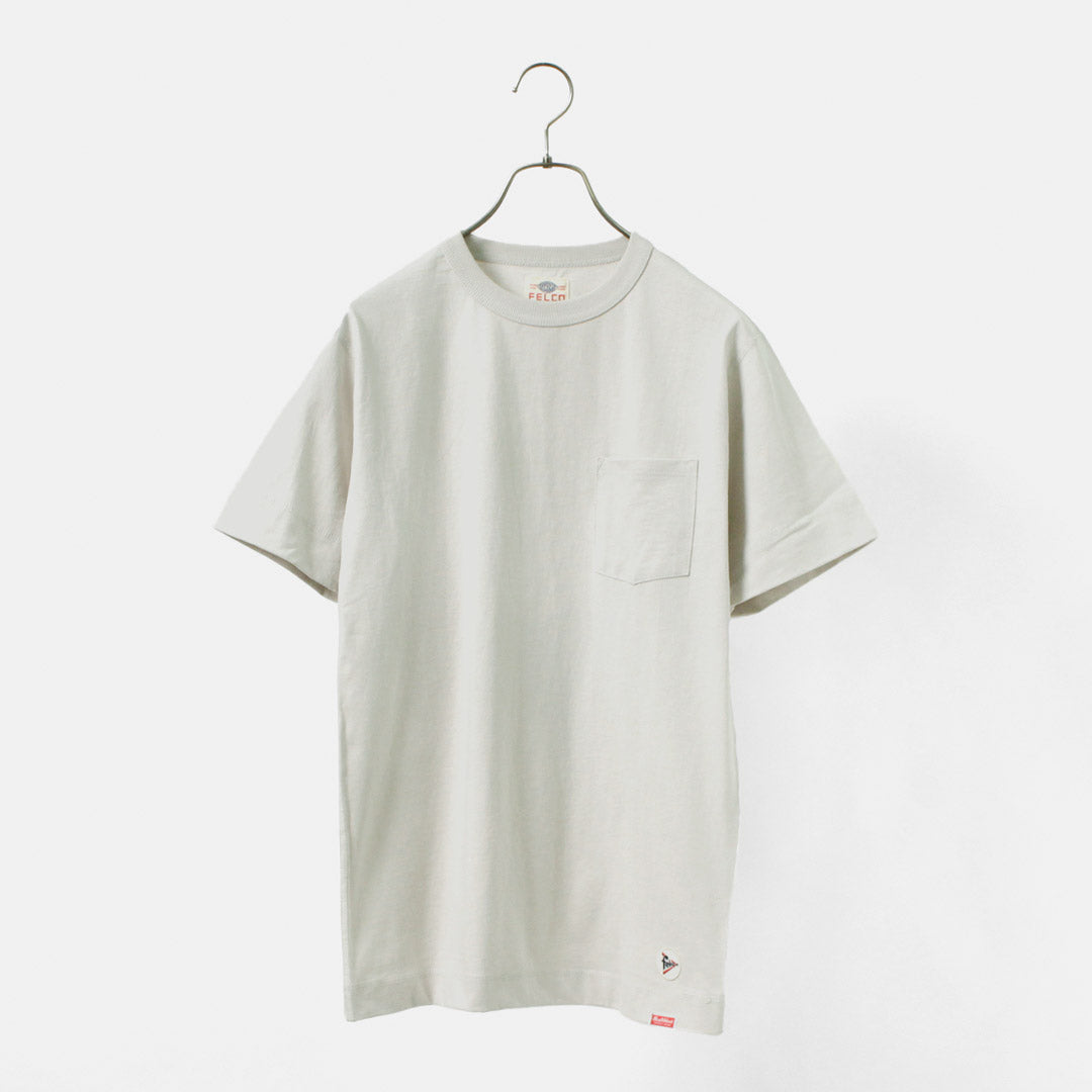 Felco × Health Knit / Crew Neck Pocket Tee