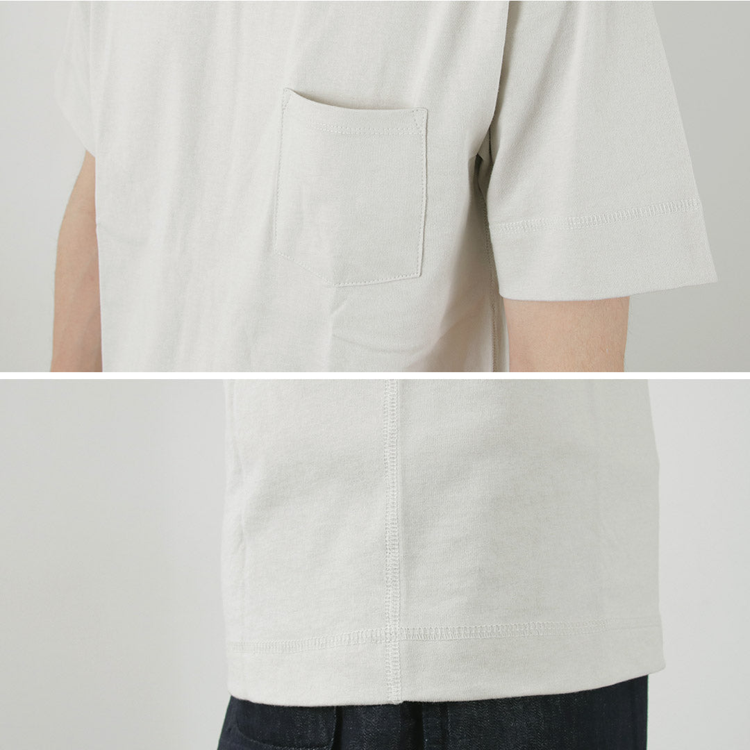 Felco × Health Knit / Crew Neck Pocket Tee