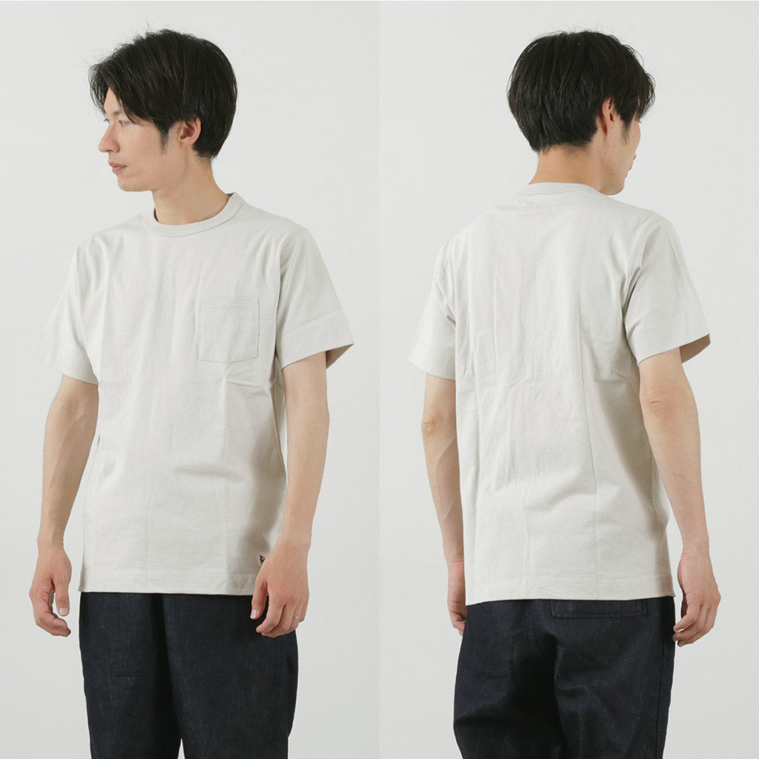 Felco × Health Knit / Crew Neck Pocket Tee