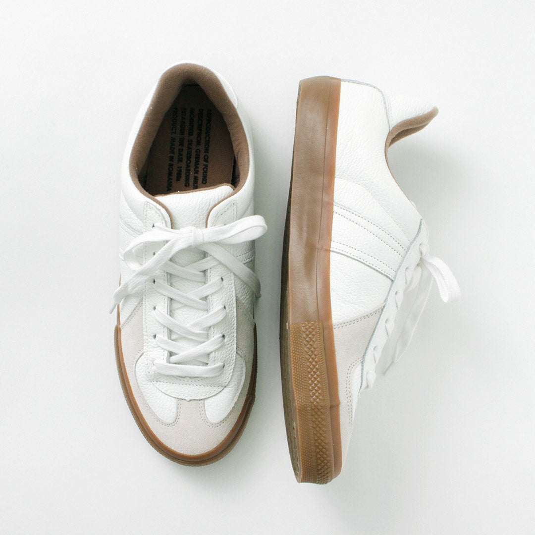 REPRODUCTION OF FOUND / German military trainers Shrink leather Sneaker