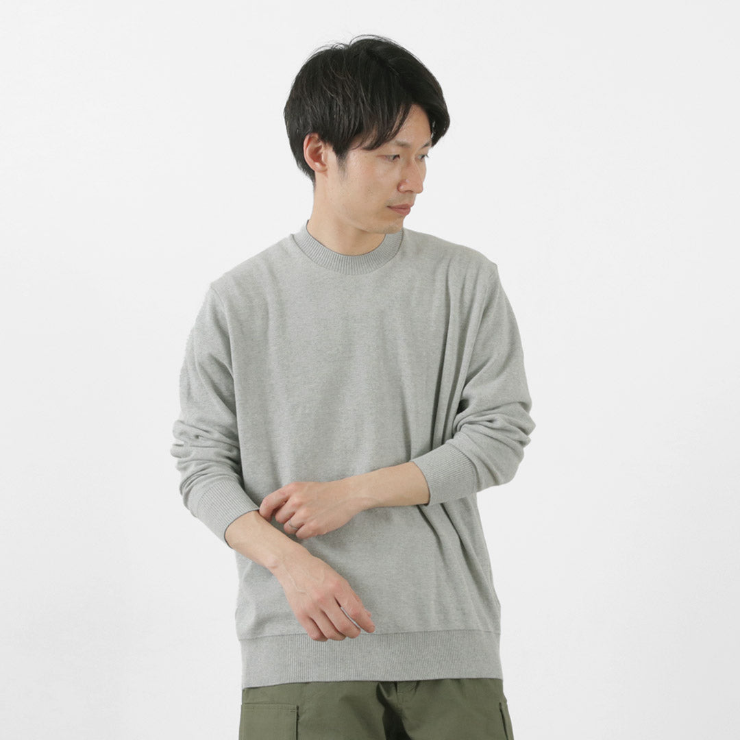 GICIPI / Riccio Riccio Crew Neck Relaxed Fit Long Sleeve Knit Sewn