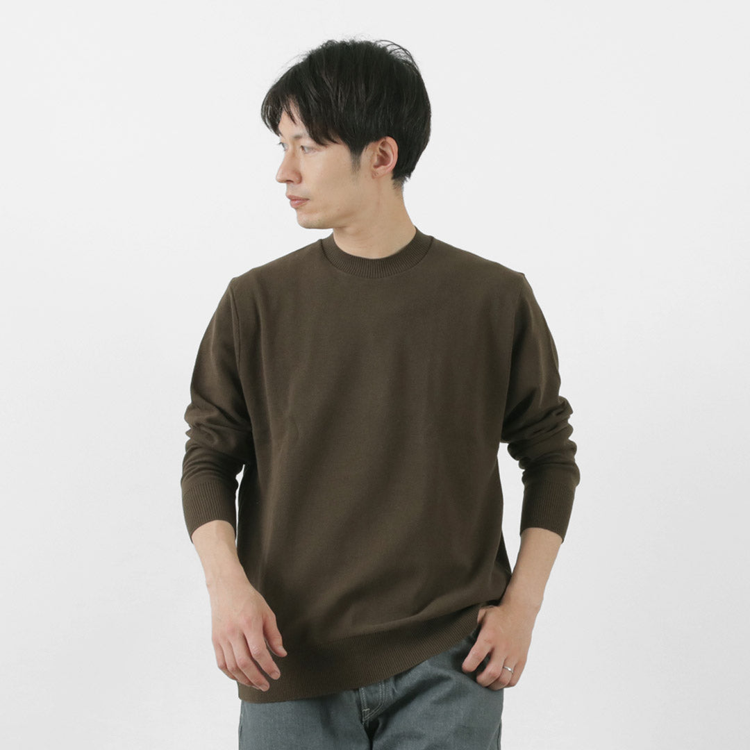 GICIPI / Riccio Riccio Crew Neck Relaxed Fit Long Sleeve Knit Sewn