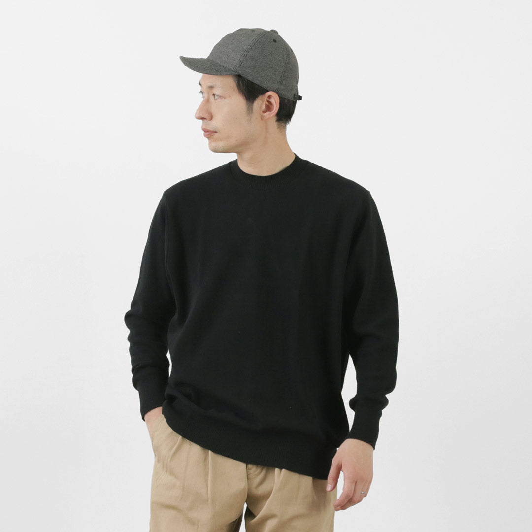 GICIPI / Riccio Riccio Crew Neck Relaxed Fit Long Sleeve Knit Sewn