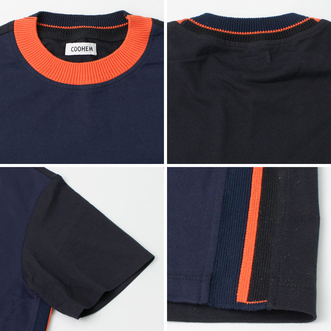 COOHEM / Knit Sideline T-Shirt