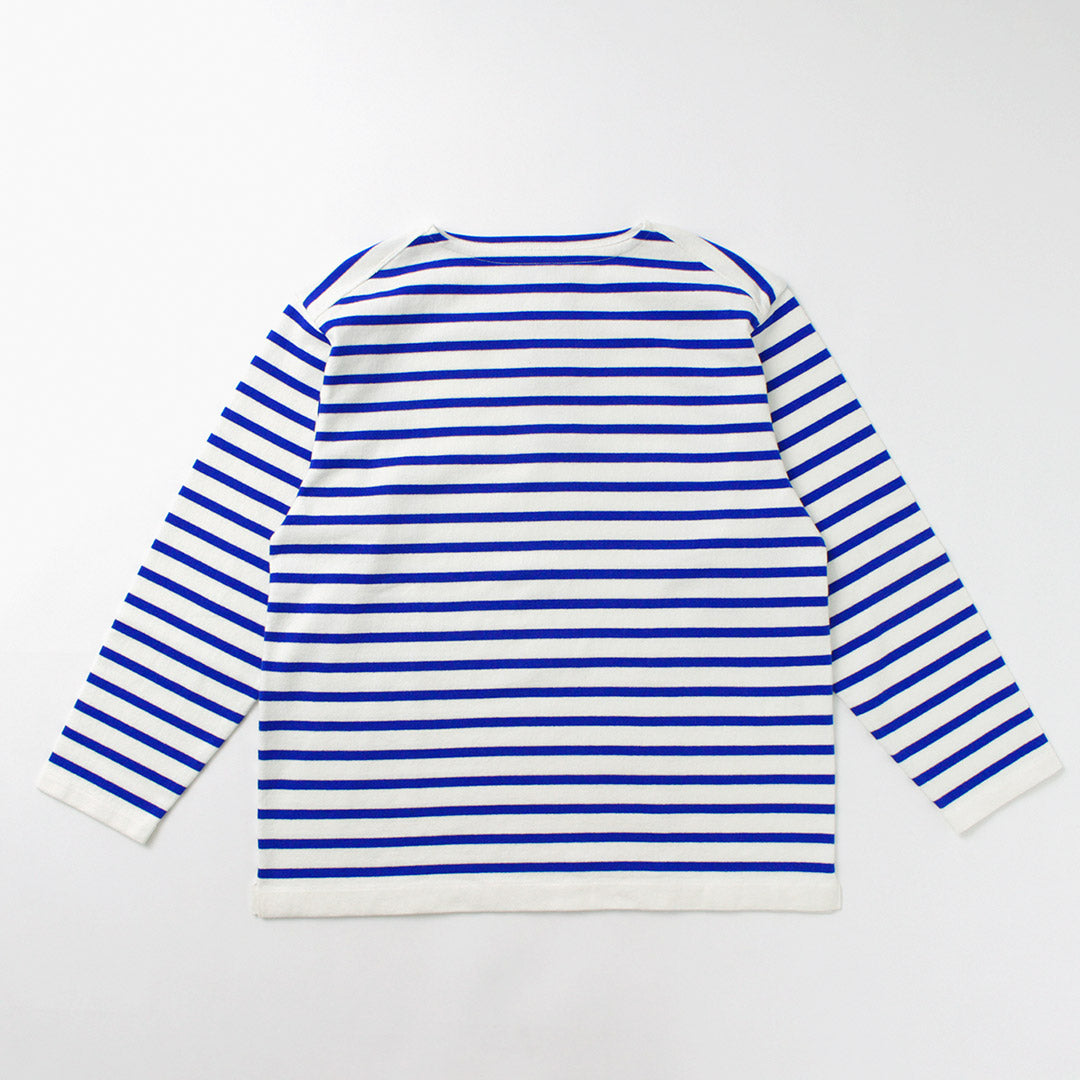 YONETOMI NEW BASIC / Wave Cotton Basque Knit Pullover