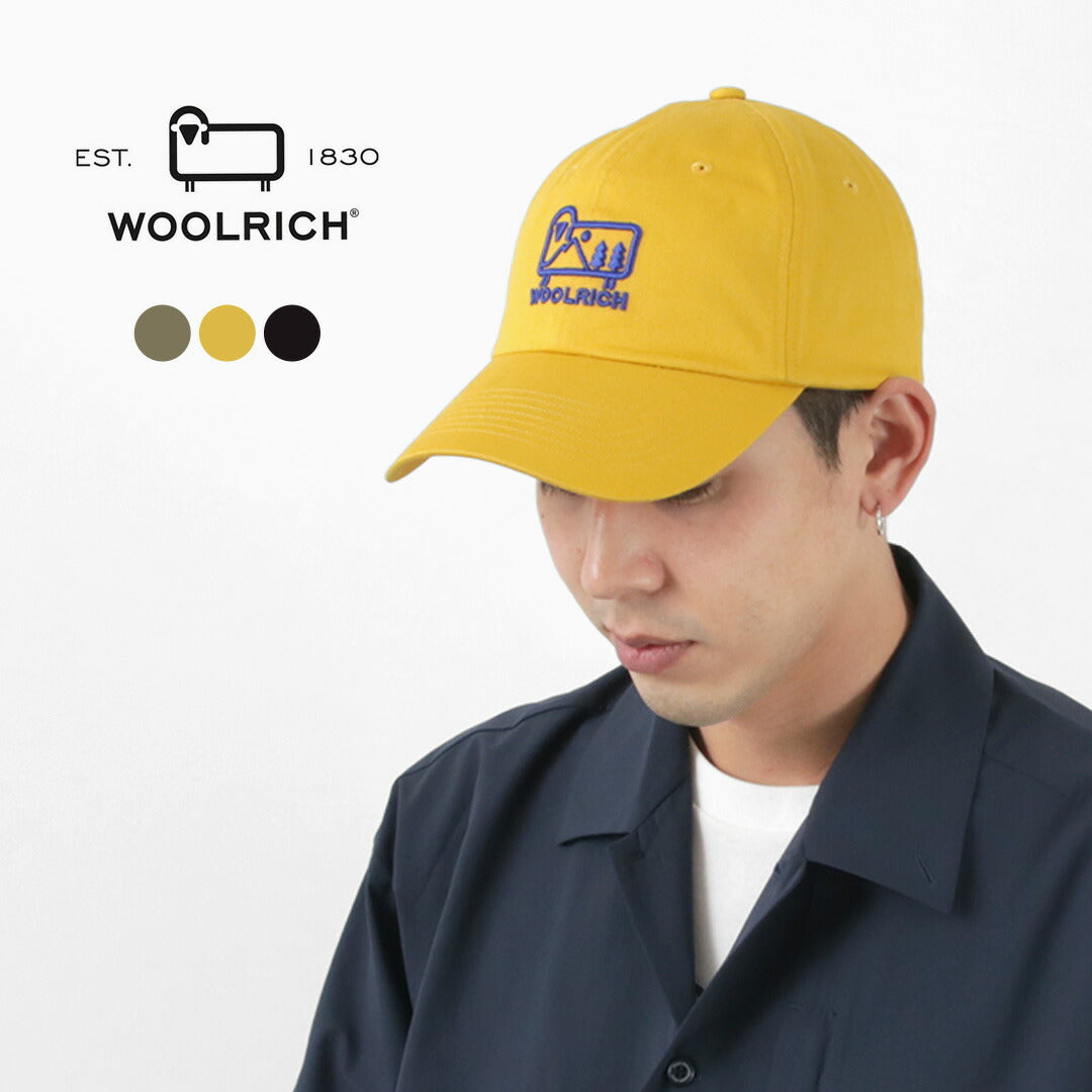 Woolrich / Cotton Twill 로고 캡