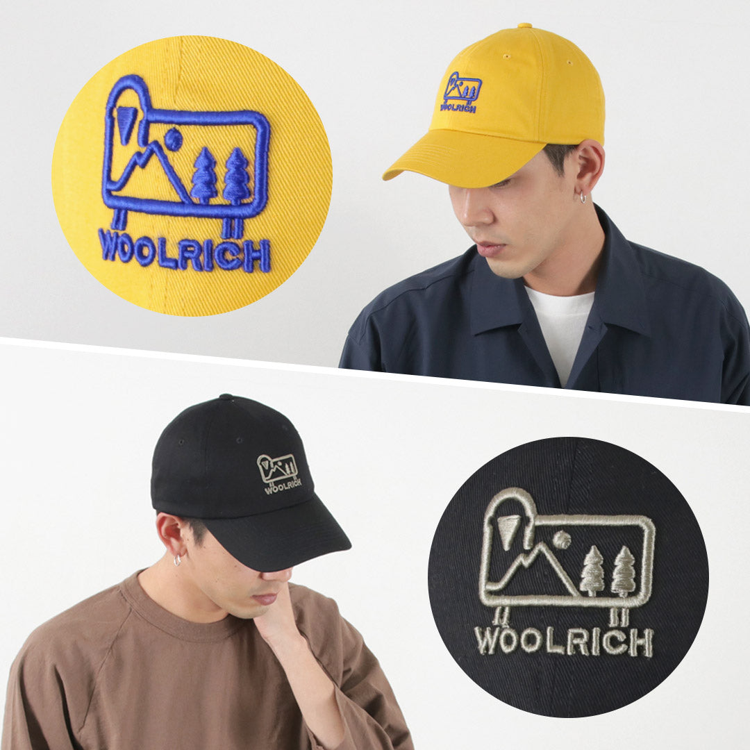 WOOLRICH / Cotton Twill Logo Cap