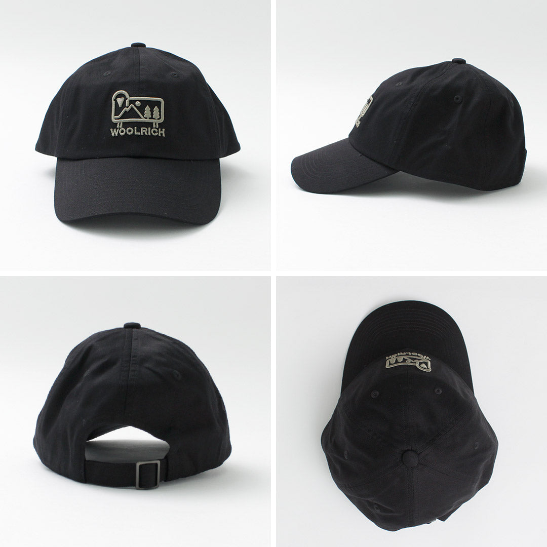 WOOLRICH / Cotton Twill Logo Cap