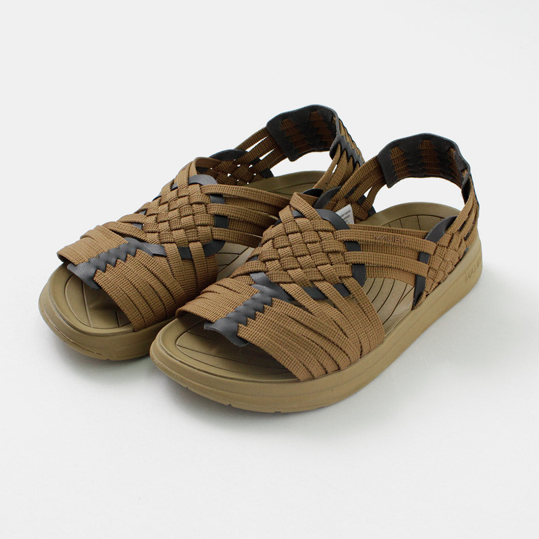 Malibu Sandals Nylon/ Suede Webbing Canyon Huarache cage Sandal Men Size 7/ W 9 Chaco Chillos Mens Slide Sandals US 9 Blue Orange Adjustable  main image 4