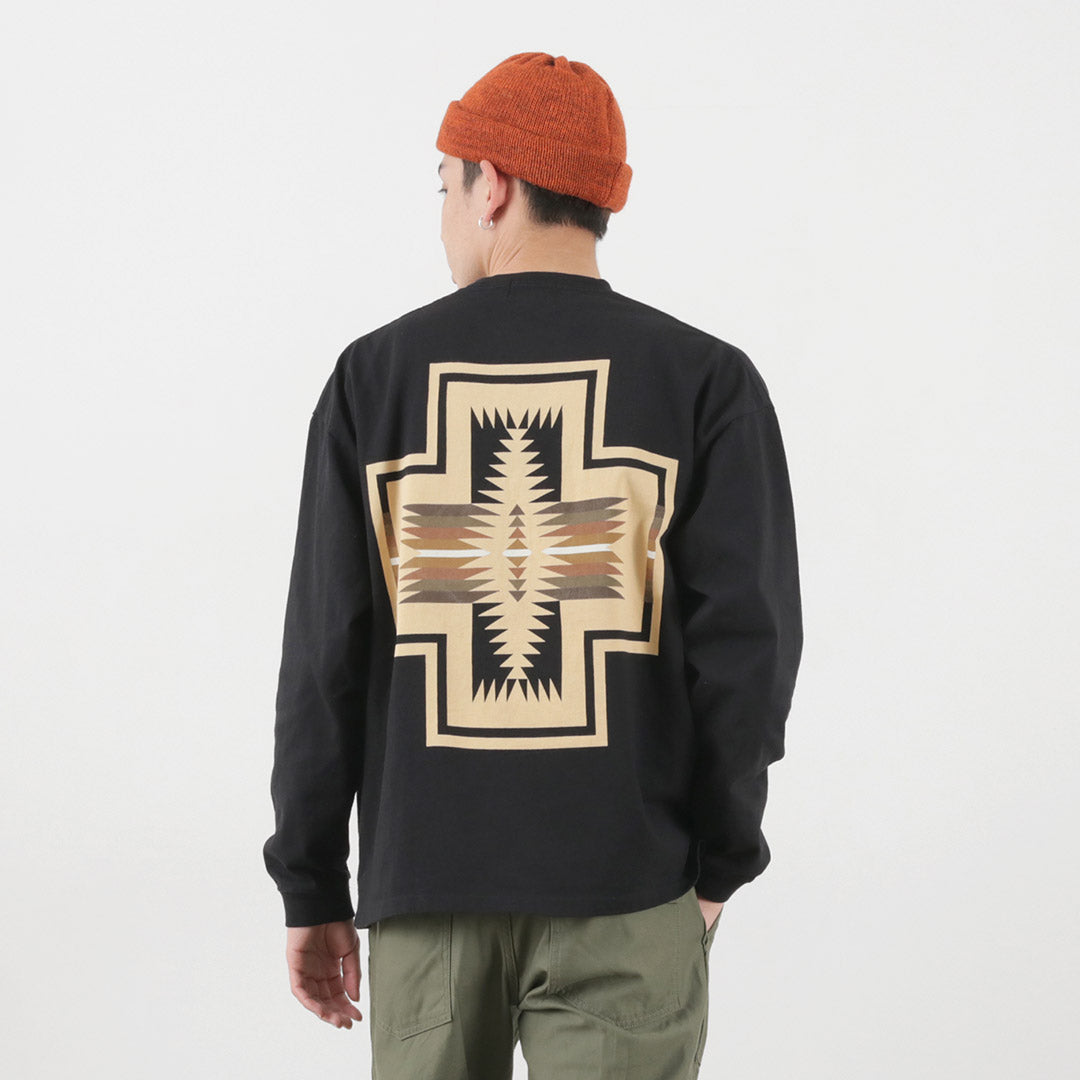 PENDLETON / Back Print Long Sleeve T-Shirt